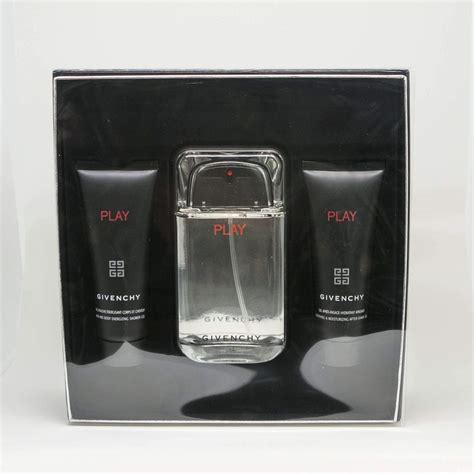 givenchy men's perfume gift set|givenchy play cologne gift set.